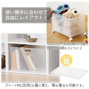 サンカ 収納ケース squ+ ナチュラ インボ...の詳細画像3
