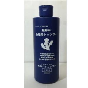 クーポン配布中 ポイント1倍 昆布の白髪用シャンプーライトブラウン