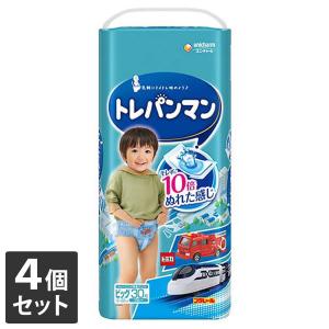 ユニ・チャーム 4個セット トレパンマン ブルー...の商品画像
