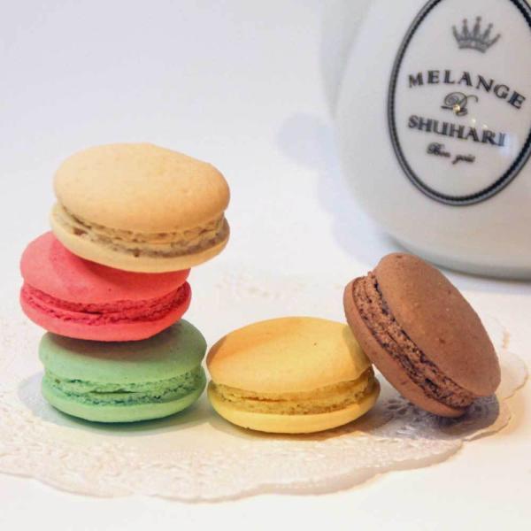 マカロン アソート５個 MELANGE De SHUHARI (メランジュドゥシュハリ)