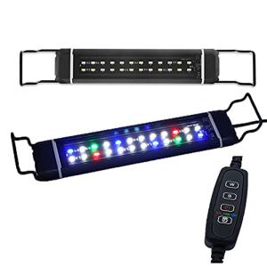 Spectra LED水族館ライト水槽ライト水生植物ライトスーパーブライトホワイト＆ブルー＆レッドLED外部コントローラー付き、アクアリウム