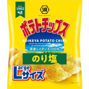 湖池屋 Largeサイズ ポテトチップス のり塩 126g?12袋｜goodselect-shop