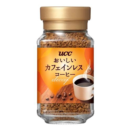 お・い・し・いカフェインレス UCC おいしいカフェインレスコーヒー インスタントコーヒー 45g