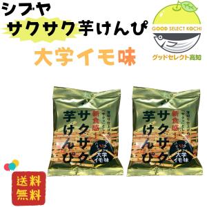 芋けんぴ 澁谷食品 サクサク芋けんぴ 大学イモ味 黒胡麻入り 55ｇ ２袋