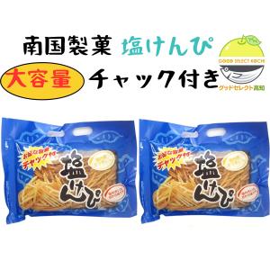 塩けんぴ 900g 450g×2袋 南国製菓 チャック付き 手提げ｜グッドセレクト高知