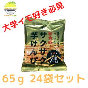 芋けんぴ 澁谷食品 サクサク芋けんぴ 大学イモ味 黒胡麻入り 65ｇ 24袋セット