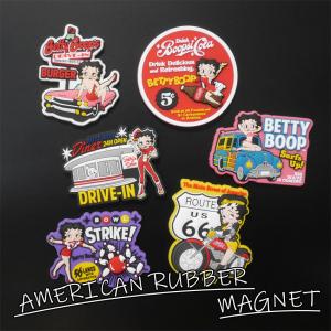 ベティブープ アメリカン ラバー マグネット 磁石 AMERICAN RUBBER MAGNET BETTY BOOP アメリカ雑貨