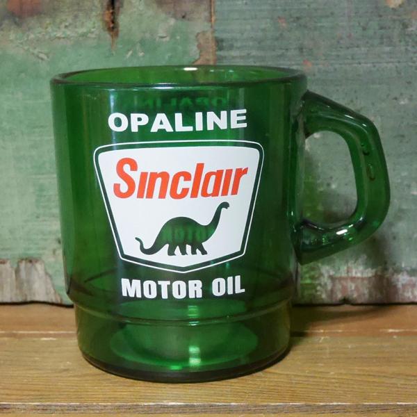 アドバタイジング クリアマグカップ SINCLAIR シンクレア MILKY STACKING MU...