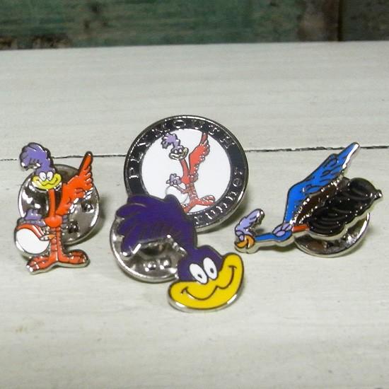 ロードランナー ピンバッジ ROAD RUNNER アメリカン雑貨