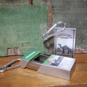 タバコ 箱型 携帯灰皿 キーホルダー 灰皿 キ...の詳細画像1