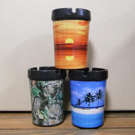 セーフティー アシュトレイ 卓上灰皿 車 灰皿