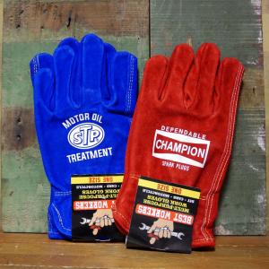 ヴィンテージ ワーク グローブ 牛革 Work Glove 手袋 : アメリカン雑貨