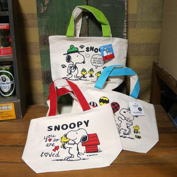 スヌーピー ランチトートバッグ PEANUTS SNOOPY