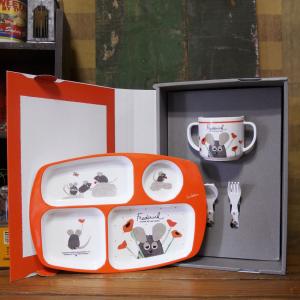 Leo Lionni メラミン食器 ギフトセット Frederick 出産祝い ギフトセット レオ・レオニ