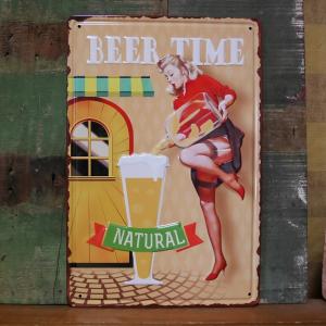 ギネスビール アンティークメタルエンボスプレート GUINNESS SKY