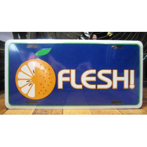 ブリキ看板 CMプレート FLESH インテリア メタルサインプレート アメリカン雑貨｜goodsfarm