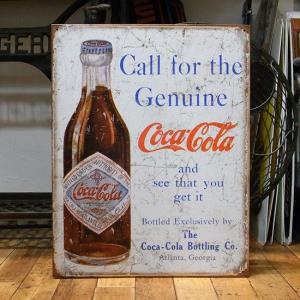 Coca Cola（コカコーラ） ブリキ看板 インテリア メタルサインプレート 