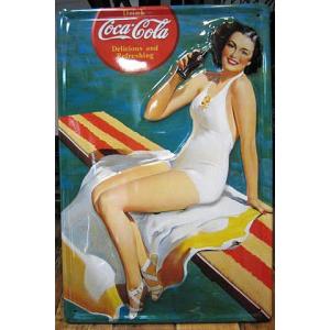Coca Cola（コカコーラ） 木製 フック ハンガー アメリカ雑貨