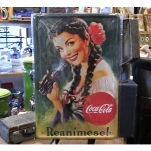 Coca Cola（コカコーラ） パブミラー インテリア ウォールミラー 鏡