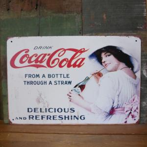Coca Cola（コカコーラ） パブミラー インテリア ウォールミラー 鏡
