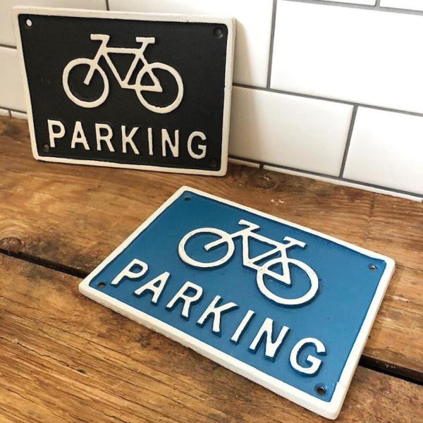 ダルトン アイアンサイン BICYCLE PARKING 駐輪所 IRON SIGN DULTON ...