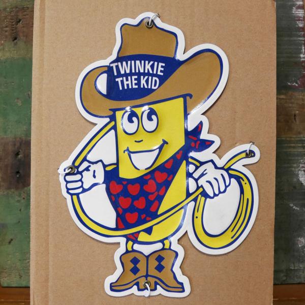 エンボスメタルサインプレート COWBOY MINI EMBOSS METAL SIGN TWINK...