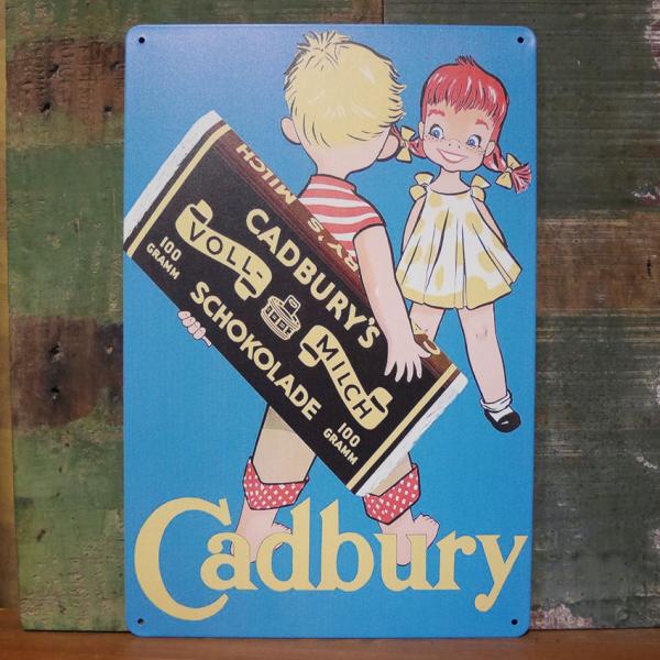 CADBURY&apos;S SHOKOLADE アメリカン サインボード A4 インテリア キャドバリー ビ...
