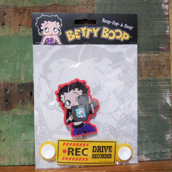 ベティブープ スイングサイン セーフティサイン ドライブレコーダー BETTY BOOP REC D...