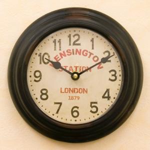 アンティーククロック 壁掛け時計 レトロ KENSINGTON STATION ウォール