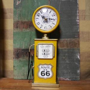 ウォールクロック ROUTE66 壁掛け時計 ルート66 アメリカン雑貨