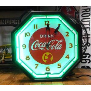 Coca Cola（コカコーラ） ネオンクロック coca-cola COKE Neo Neon