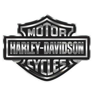 ハーレーダビッドソン クロム ラージデカール バー＆シールド Harley-Davidson Bar & Shield Chrome Graphix 4330｜goodsfarm