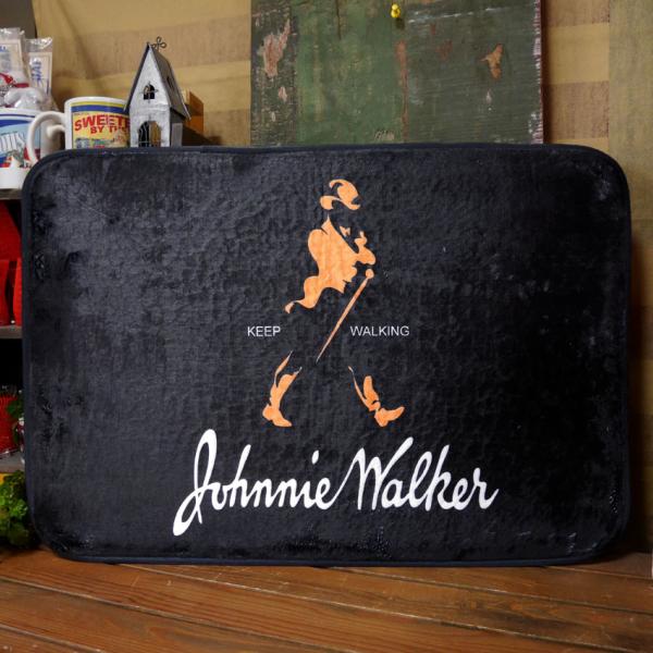 ジョニーウォーカー フロアマット インテリアマット Johnnie Walker キッチンマット