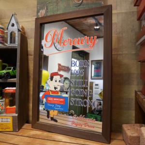 アメリカン レトロ コロナ ジェントルマンズミラー おしゃれ 鏡 Corona