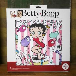 ベティブープ PARTY LEDキャンバスライト Betty Boop インテリア ネオンサイン｜goodsfarm