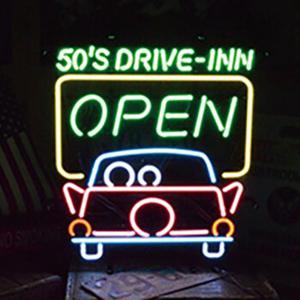 I LOVE 50s ネオンサイン ネオン管 : アメリカン雑貨のグッズファーム
