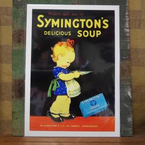 SYMINGTON'S SOUP ポスター インテリア シミントンスープ｜goodsfarm