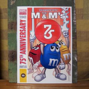 m&m's インテリア ポスター 75th ANNIVERSARY アメリカンポスター｜goodsfarm