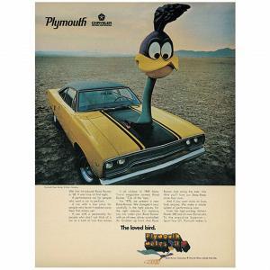 ポスター ロードランナー プリムス Road Runner Poster Plymouth｜goodsfarm