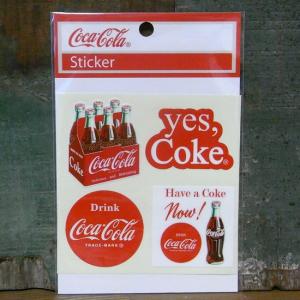 Coca Cola（コカコーラ） ステッカー 4セット COCACOLA VALUE STICKERS