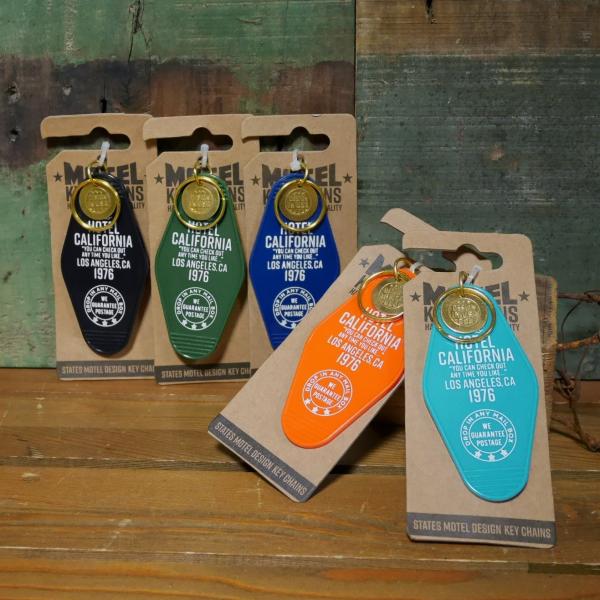 モーテル キーホルダー カリフォルニア MOTEL KEY CHAIN CALIFORNIA