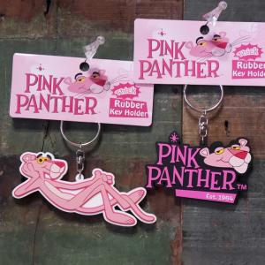 ラバー キーホルダー ピンクパンサー アメリカン雑貨 PINK PANTHER｜goodsfarm