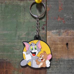 ラバーキーホルダー トムとジェリー Tom and Jerry キーリング アメリカン雑貨｜goodsfarm