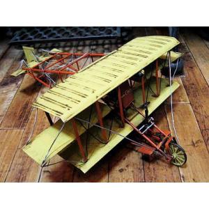 複葉機 インテリア 飛行機 triplane 三葉機 フォッカー ブリキの