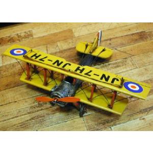 複葉機 インテリア 飛行機 triplane 三葉機 フォッカー ブリキの