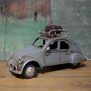 ブリキのおもちゃ オールド シトロエン 2cv 自動車 インテリア｜goodsfarm