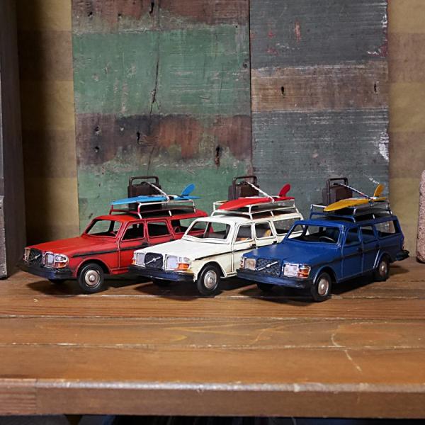 VVワゴン ノスタルジックデコ 自動車 ブリキのおもちゃ