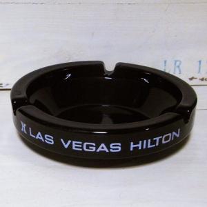 LAS VEGAS HILTON ユーズド アンティーク灰皿 卓上灰皿 レトロ灰皿｜goodsfarm