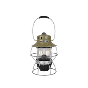 ベアボーンズ BAREBONES レイルロード ランタン LED 充電式 RAILROAD LANTERN ブラック グレー カーキ 黒｜goodslabo