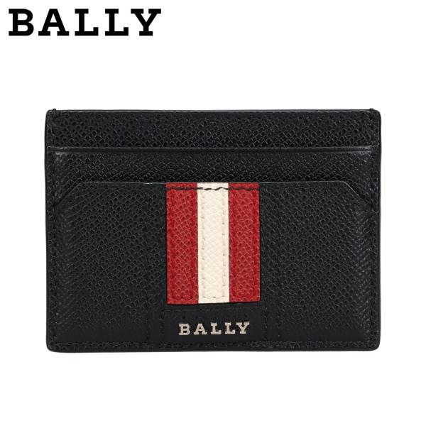 バリー Bally カードケース 名刺入れ ID 定期入れ メンズ レディース スリム 本革 THA...